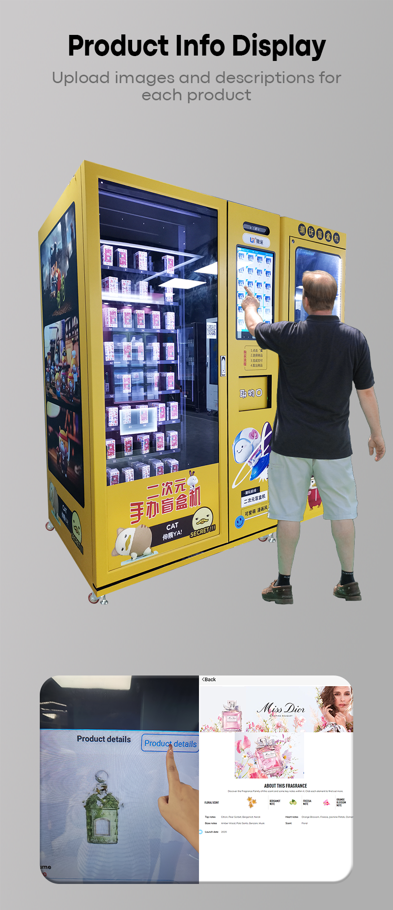 Souvenir Vending Machine for Culture Memorials Museum