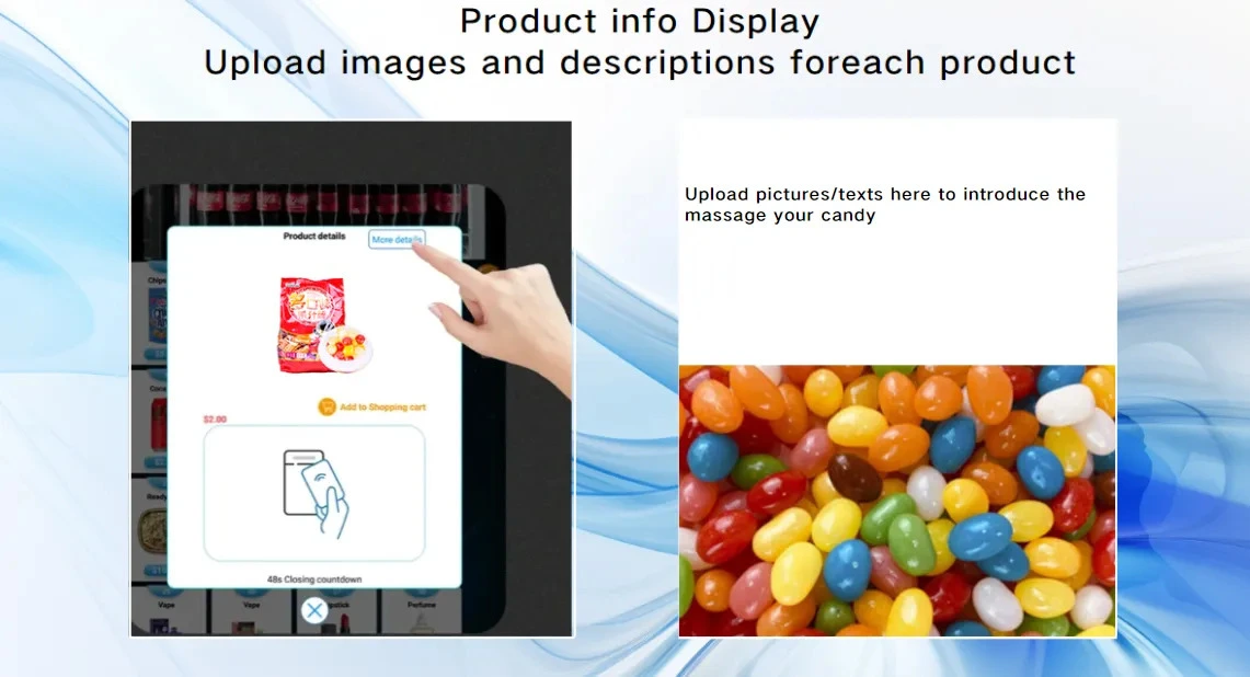 Smart mini vending machines for sale secure customer experience