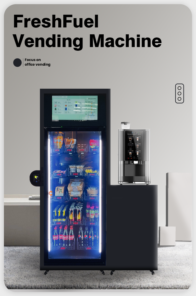 Container Store Vending Machine Unmanned Retail for Fresh Food Coffee Daily Necessities