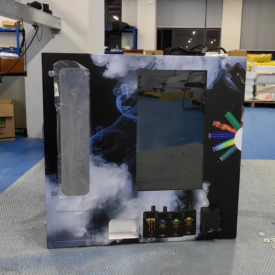 WEIMI smart vape vending machine customized stickers