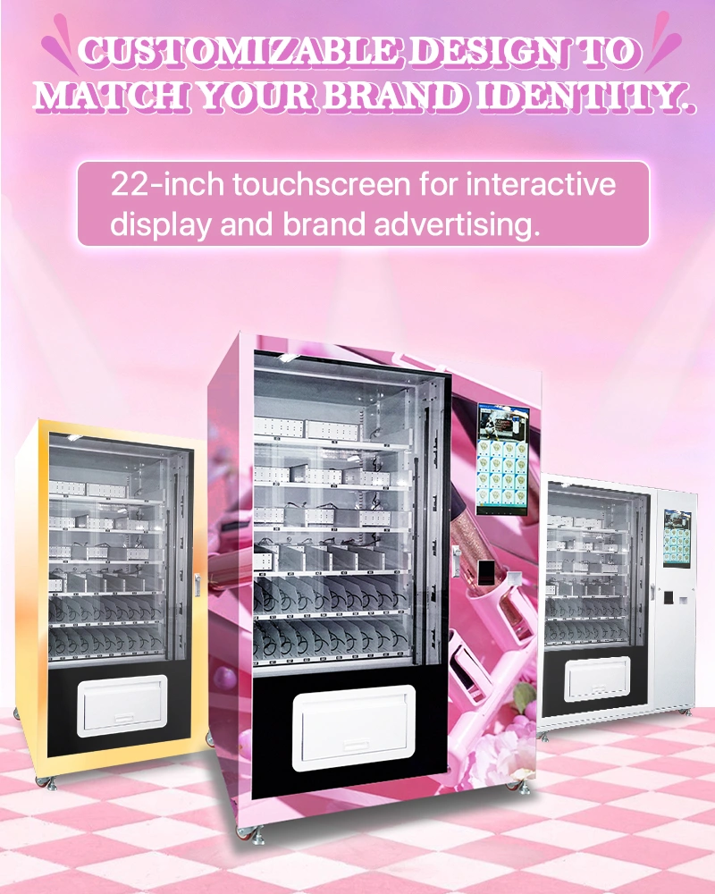 Weimi Skin Care Vending Machine - Free Sample Distribution with Sampling Code. Customized design to match your brand identity