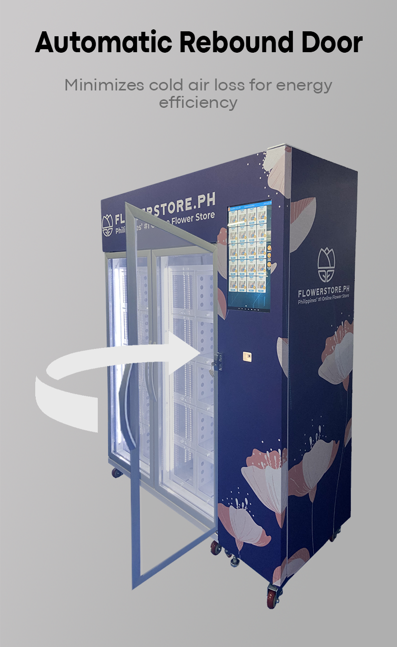 24 Hour Energy-saving Floversary Vending Machine for Fresh Flowers with Affordable Price