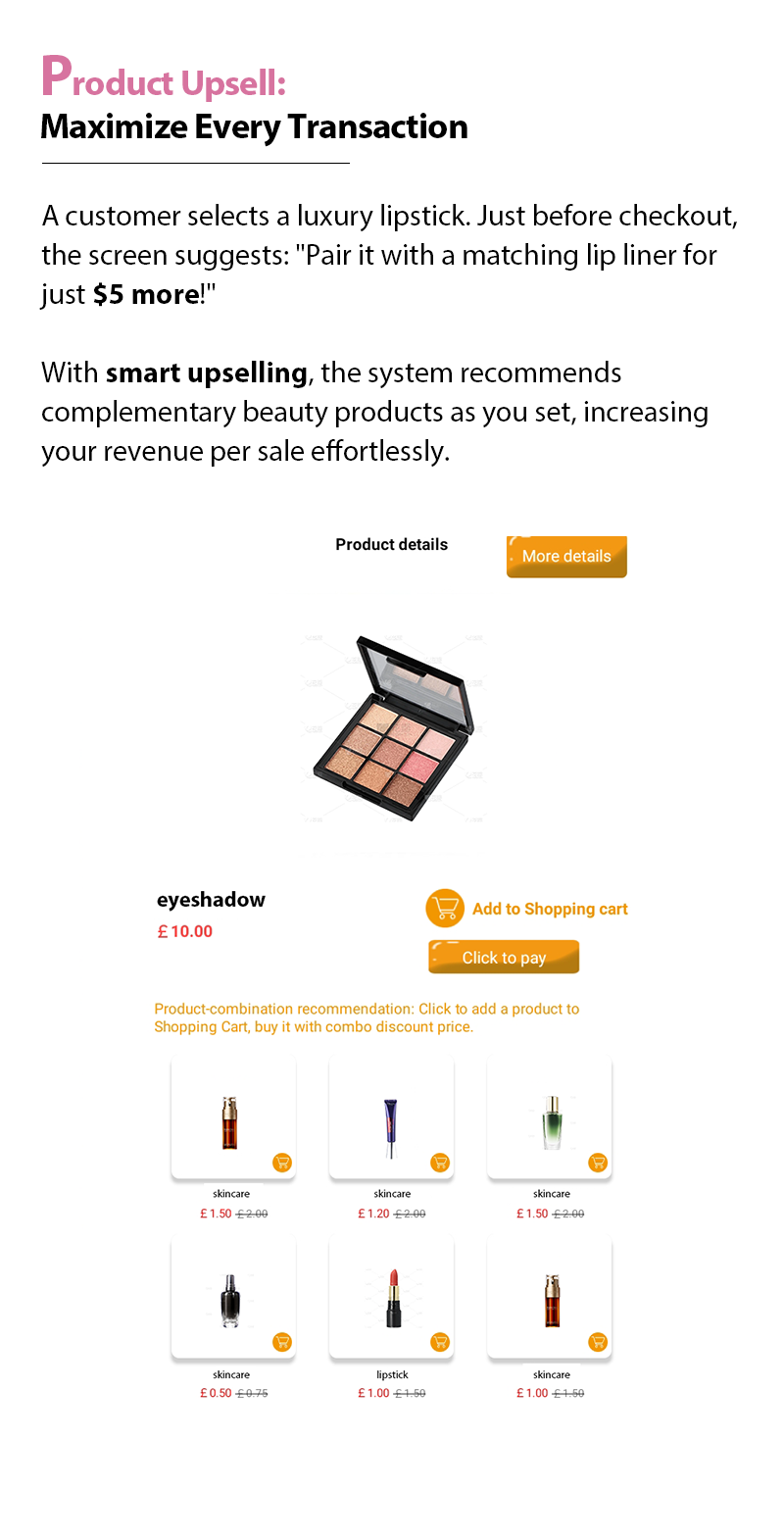 Cosmetic Lashes Barbie Vending Machine for Beauty Products product upsell set discounts for each products