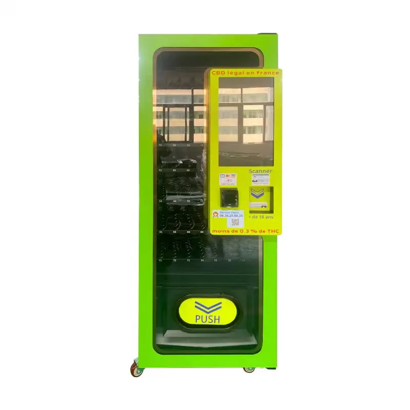 individual cigarette vending machine with compact design