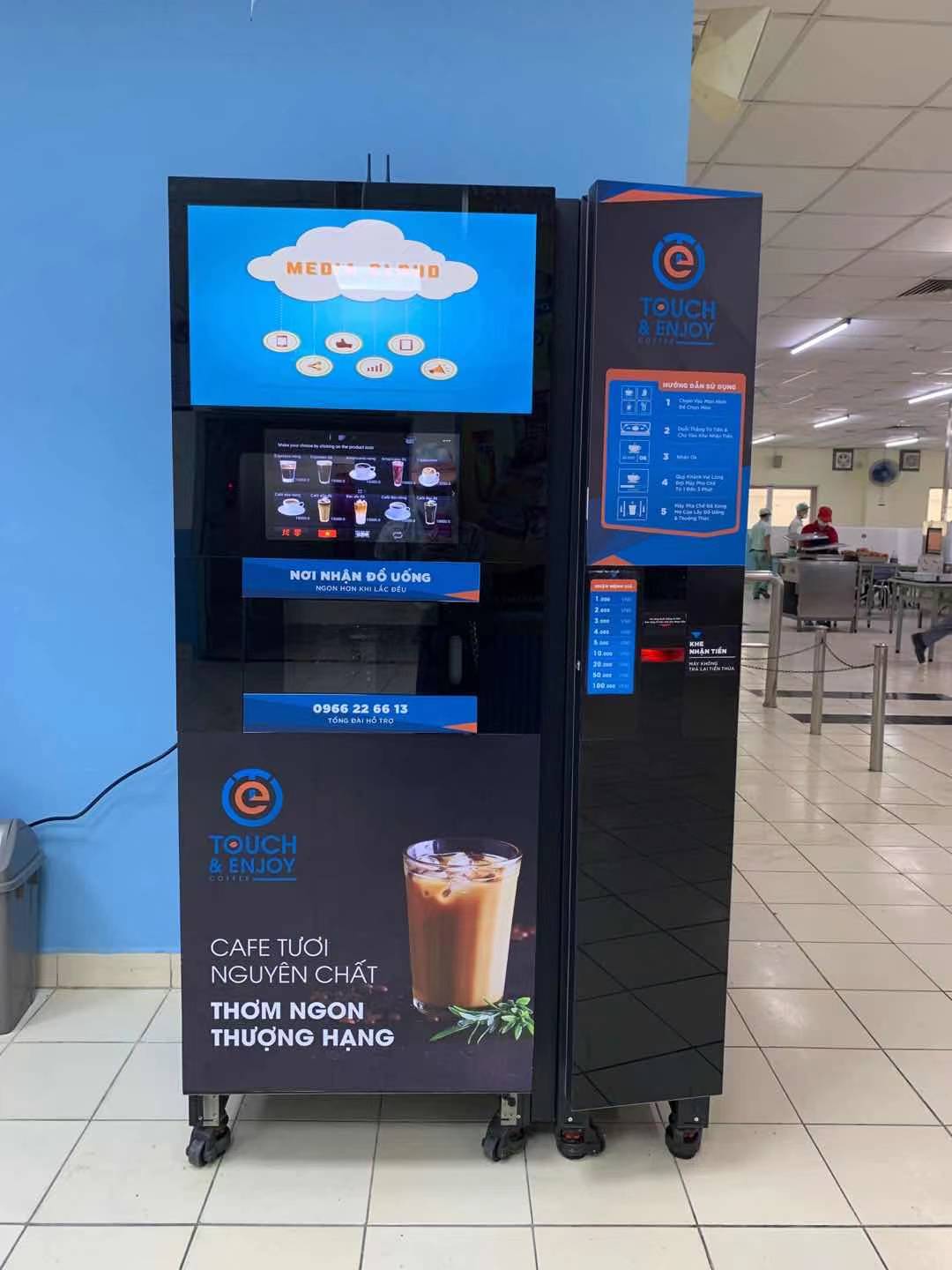 Coffee Vending Machine for office in Vietnam