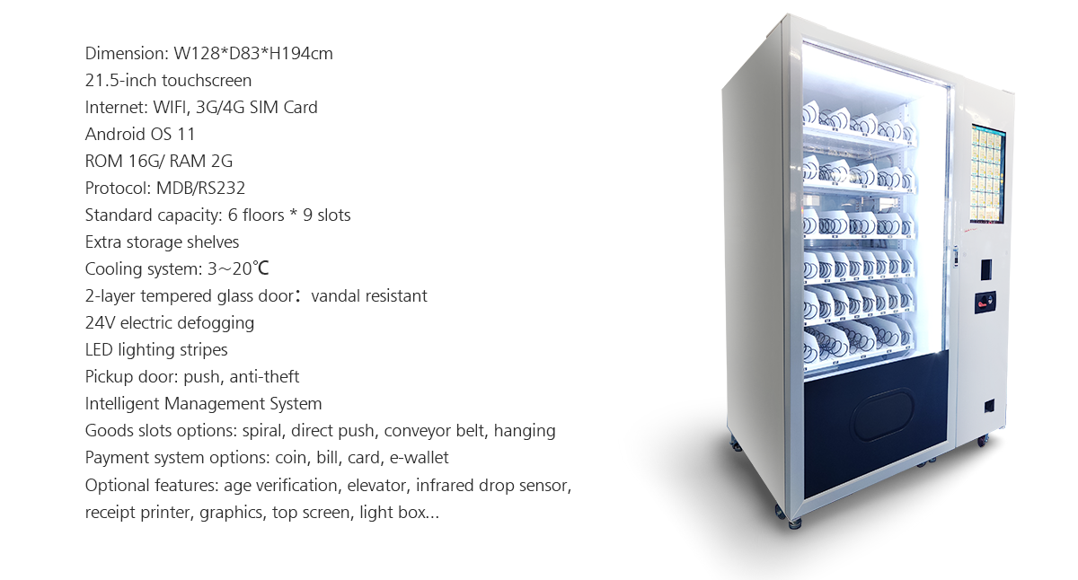 Outdoor High-Security Smart Car Wash Vending Machine for Wax and Polish