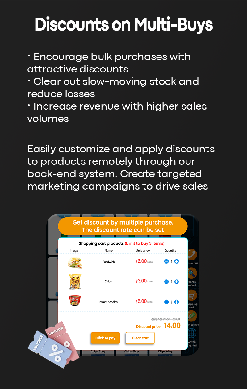 Snack Drink Vending Machine with Midtrans Solusi Payment Gateway Indonesia get discounts on multi-buys