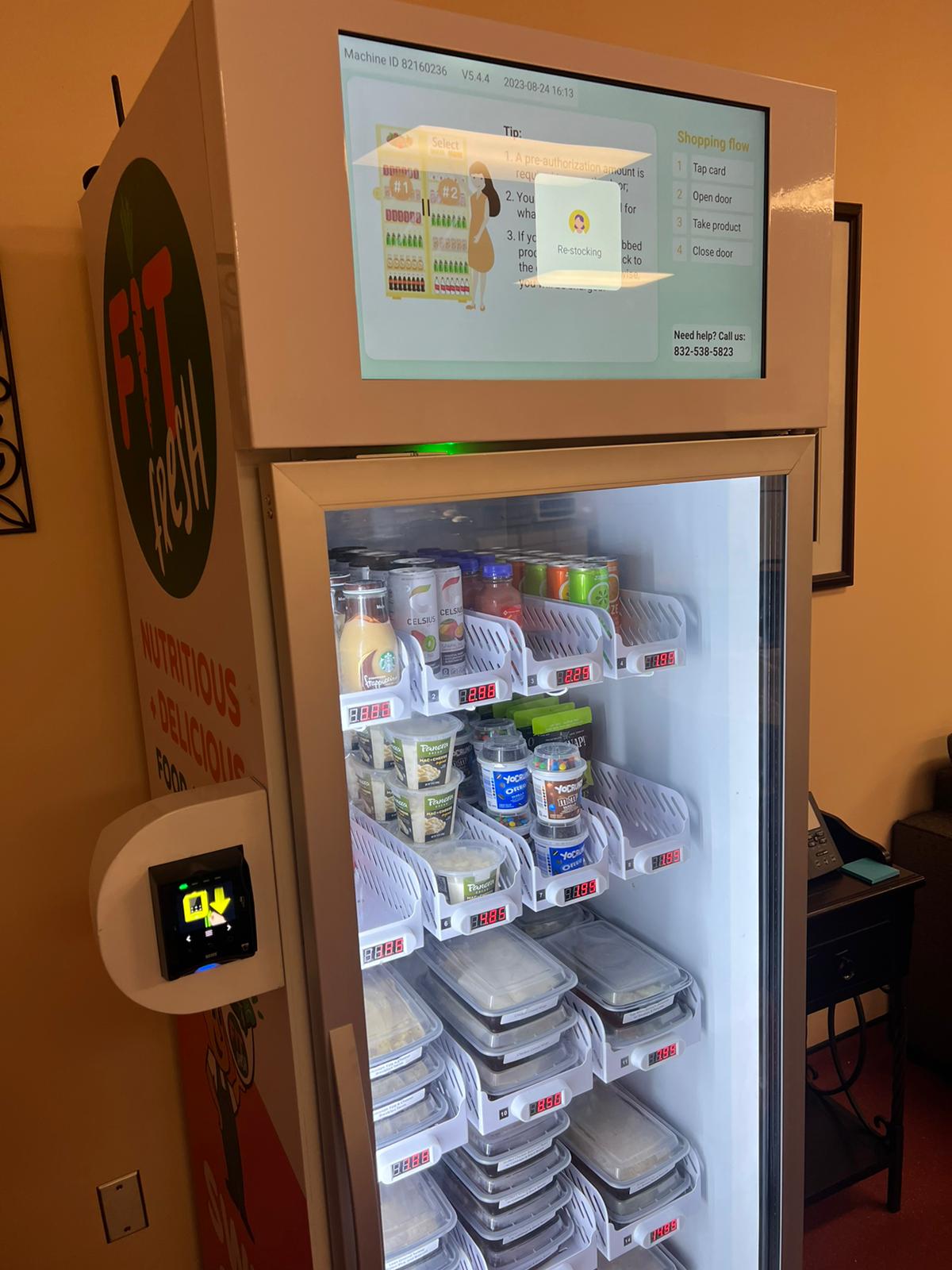 Smart Fridge Vending Machine great for fresh food