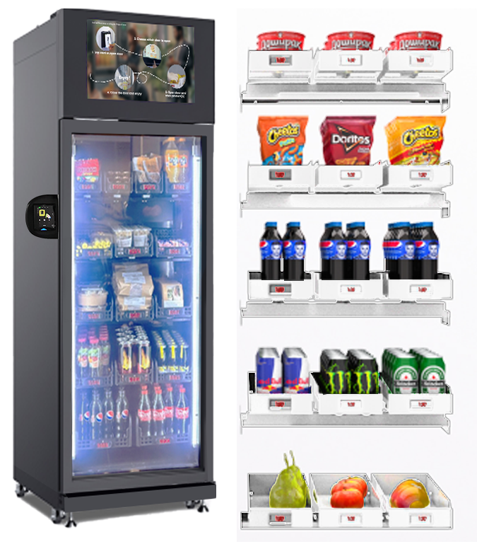 where Smart Fridge Vending Machine works best