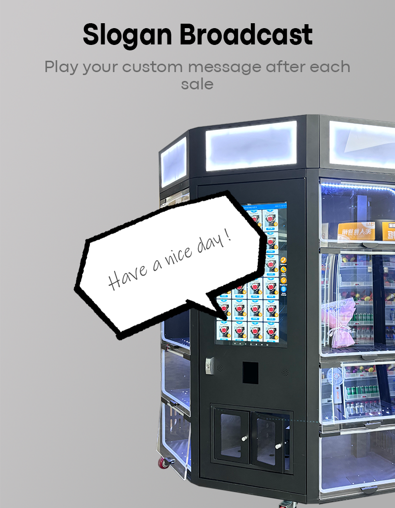 board game vending machine with rental system can add slogan broadcast