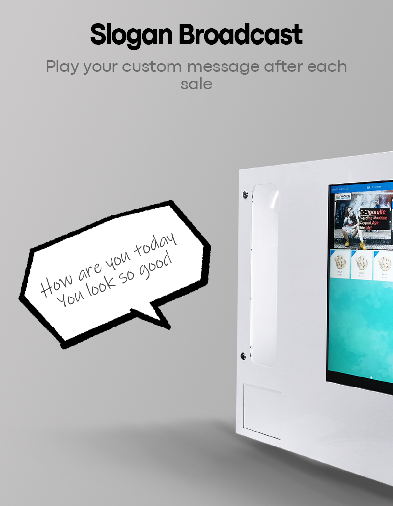 Self Service Laundry Vending Machine for Soap Bleach Softeners Laundry Bags in Laundromat