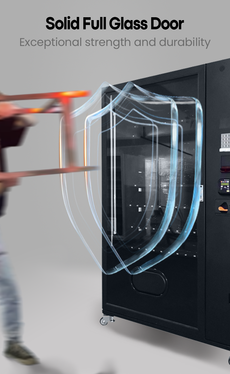 Age Verification Vending Machine for Germany four payment methods