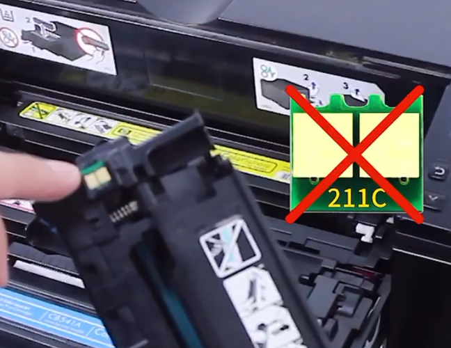 HP,printers,251/1215/2025 series,Analysis of chip common problems