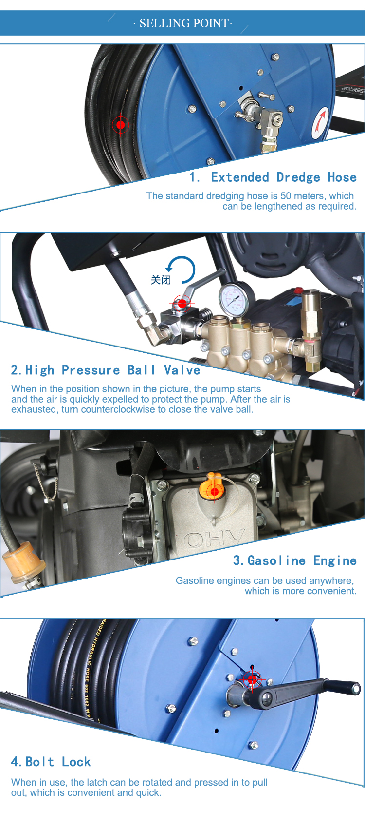 sewer drain machine