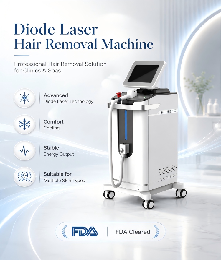 diode laser hair removal machine