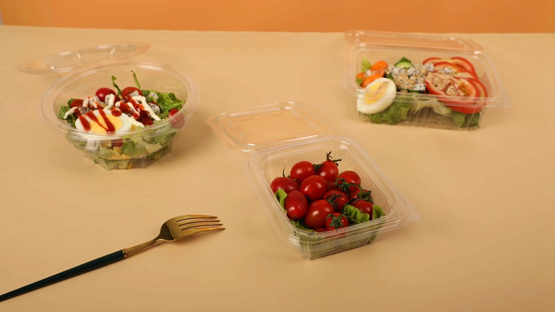 rectangular PET container