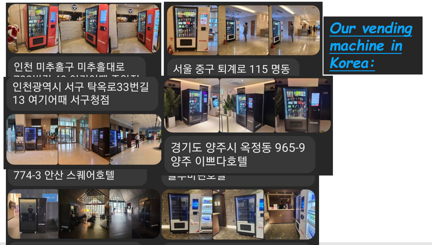 weimi cupcake vending machine with automatic elevator system in France for selling Macaroon