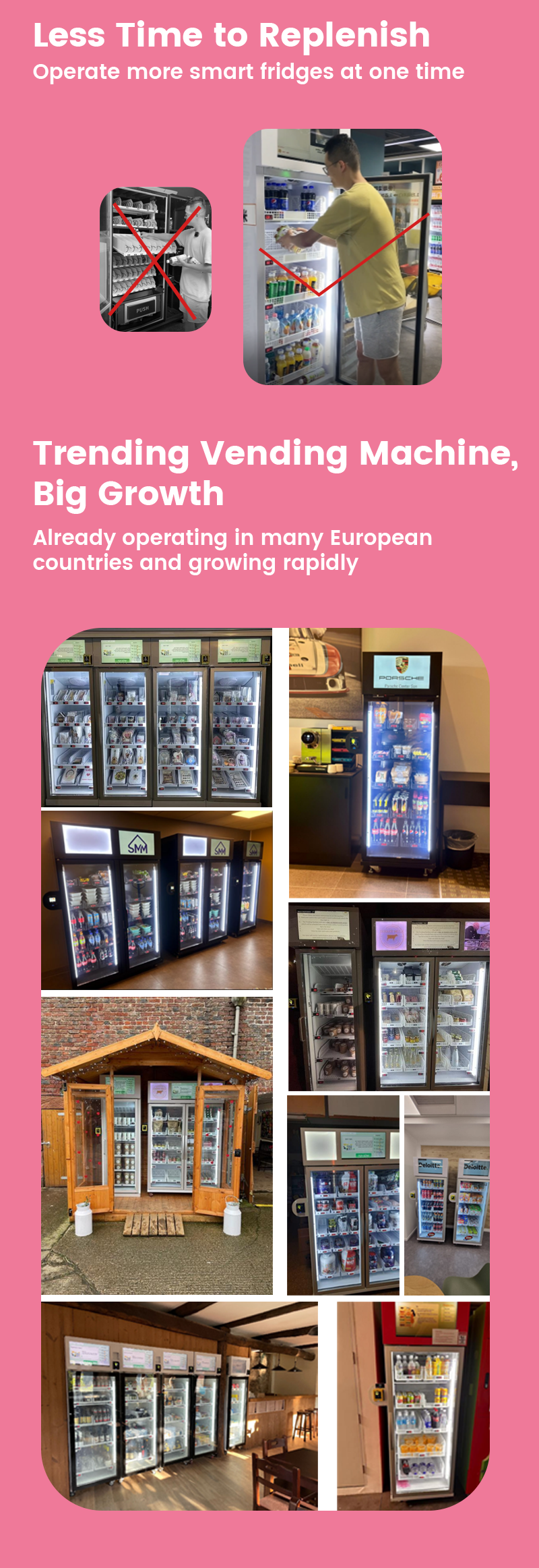 Micron Stuffed Animals Vending Machine for Amusement Game Center easy to operate and replenish
