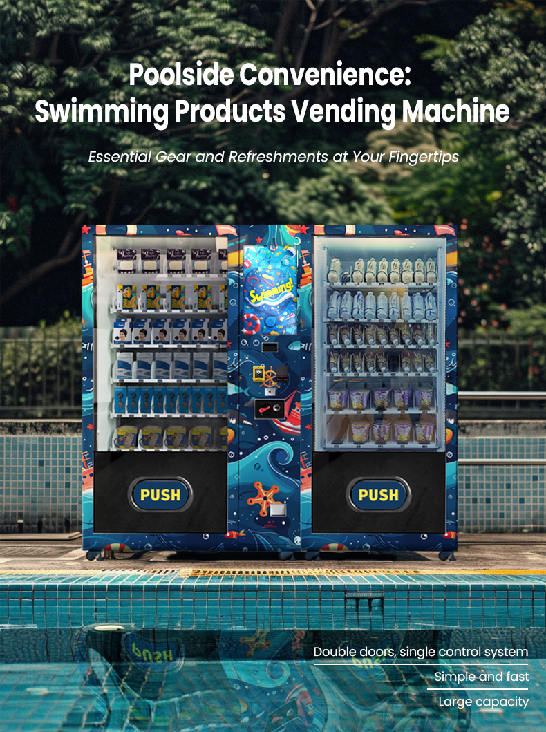 Weimi Swimming Vending Machine for Sports Accessories Swimming Goggles Swimsuits. Bring you poolside convenience