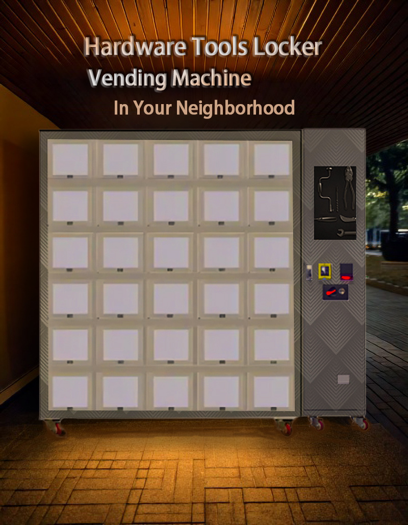 Weimi hardware tools locker vending machine in your neighborhood with smart software system for checking inventory