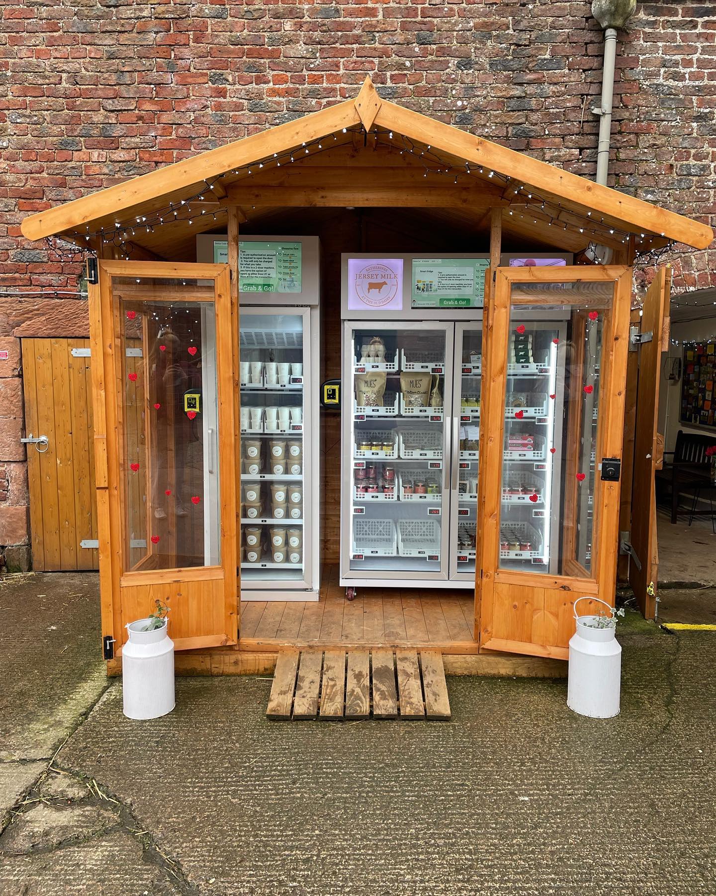 smart fridge ice cream vending machine with smart management system