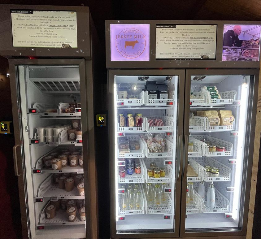 Weimi smart fridge vending machine with freezer system for selling ice cream with weight sensor technology