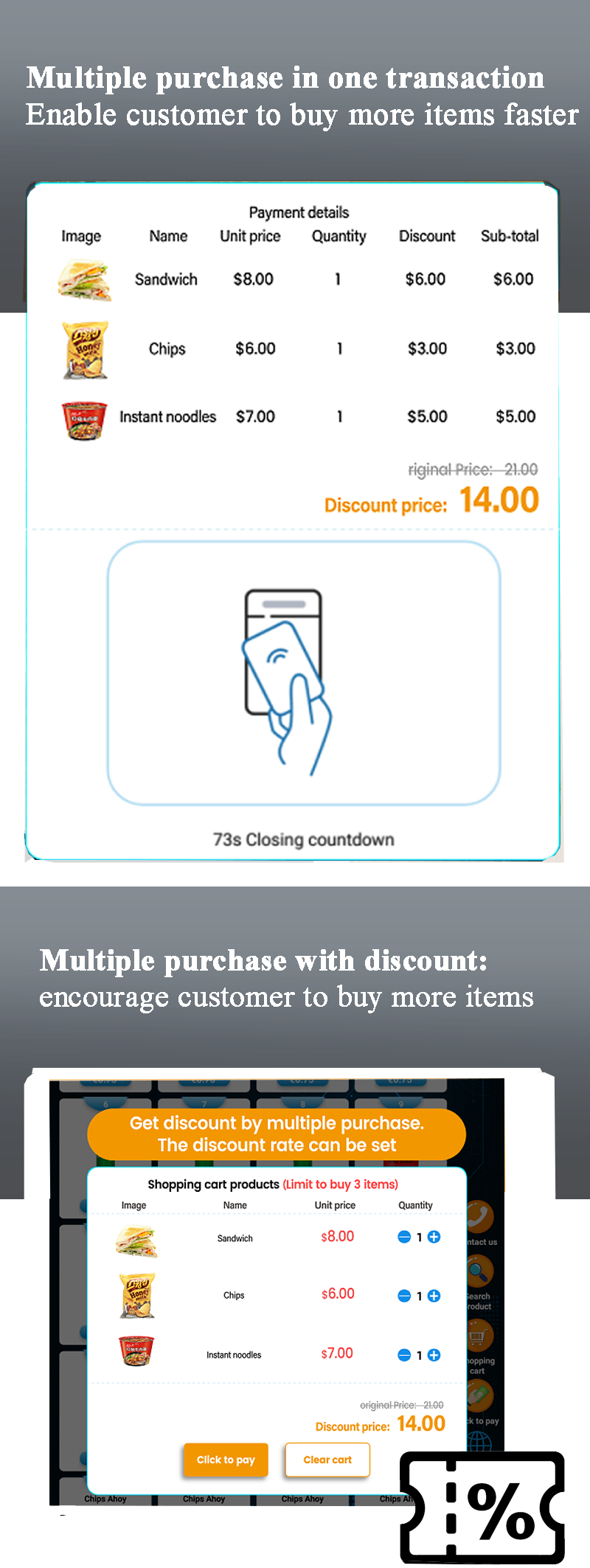 our smart vending system boost your vending sales by 20%-30%