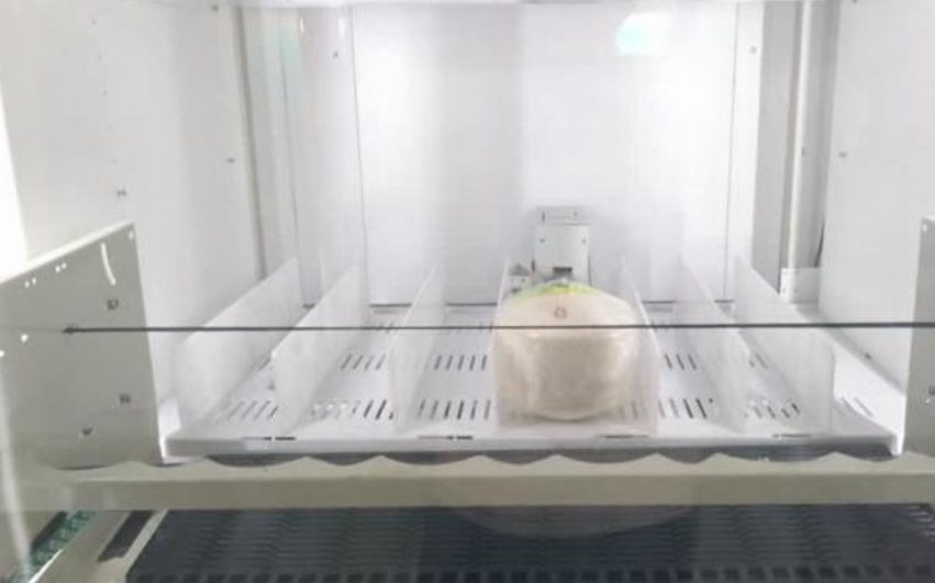 Automatic freshly coconut vending machine drill hole with smart software system in business street