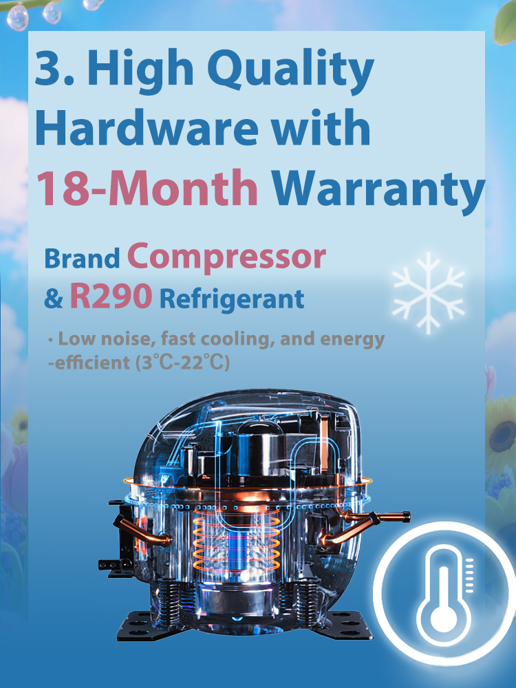 We guarantee retailers 18-month warranty, no worry about maintenance