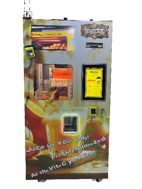 How to Clean an Automatic Fresh Squeezed Orange Juice Vending Machine?