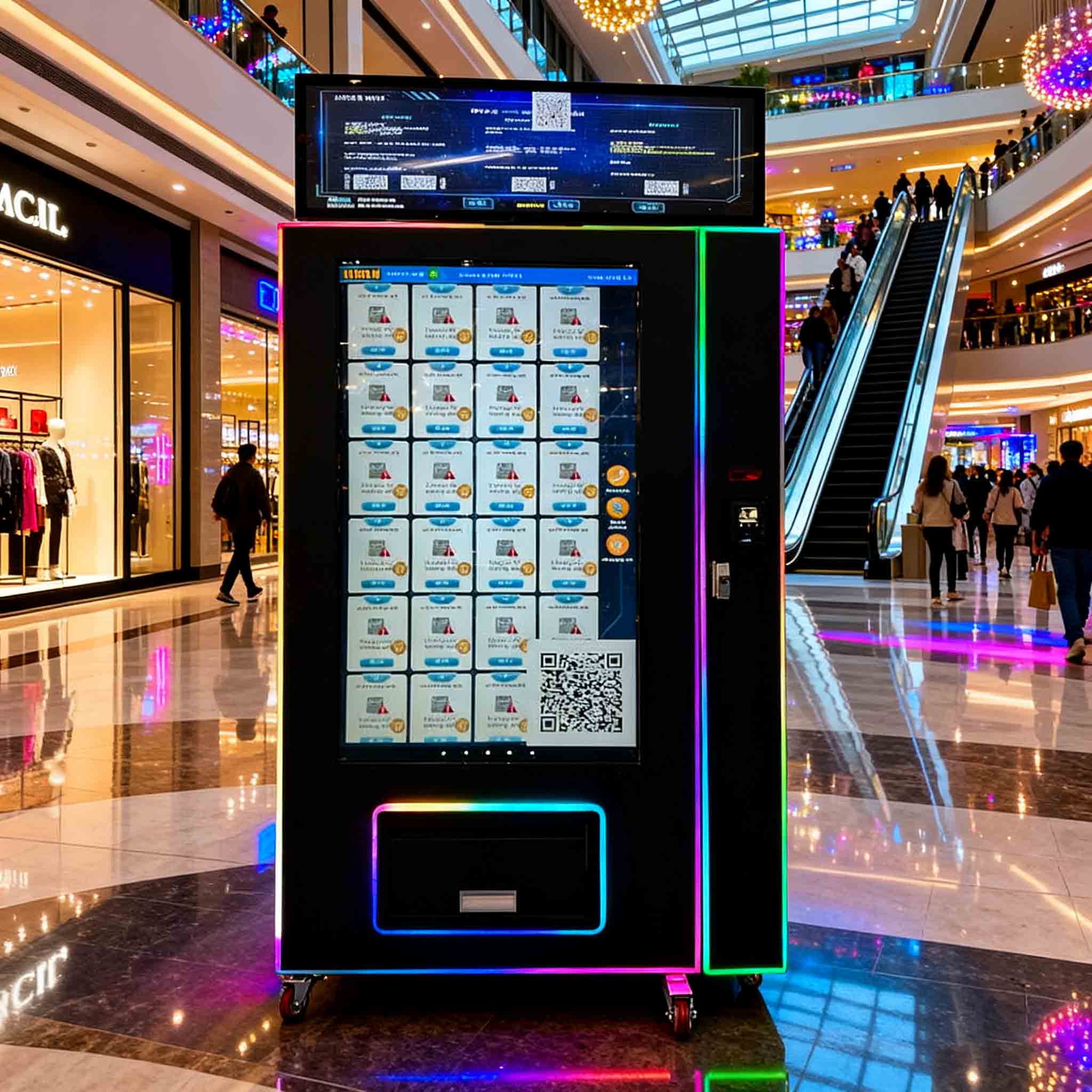 Weimi electronics vending machine in shopping malls