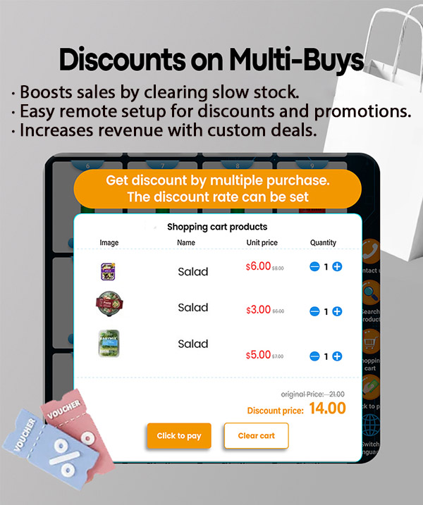 weimi vending machine fir bangladesh, this function can boost products' sales by clearing products that are in slow stock, it's very easy to setup for discounts and promotions. all in all, it can increase revenue with custom deals