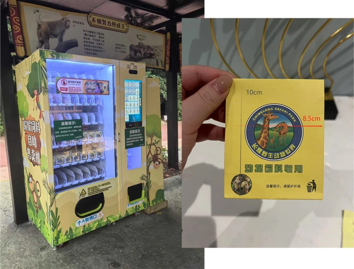Weimi Thiết kế mới Động vật Thức ăn tự động lượng lớn thức ăn cá trong vườn thú với hệ thống quản lý thông minh để bán