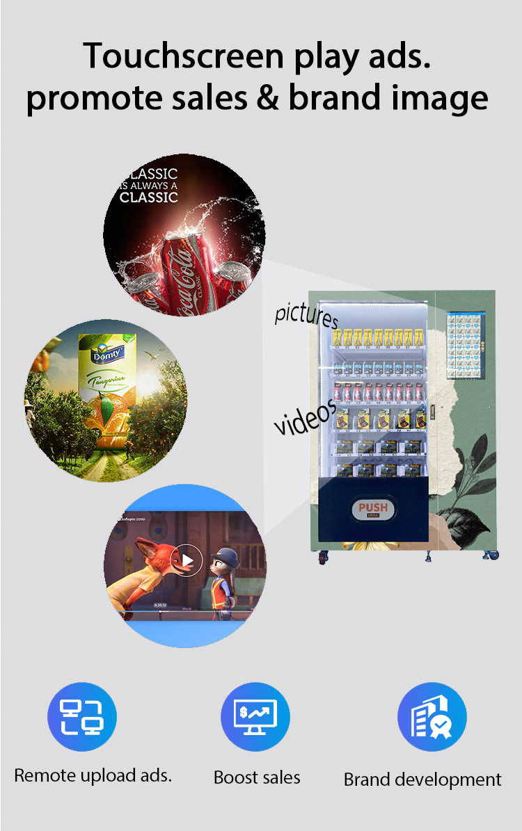 Weimi wholesale stationery diy materials scrapbook vending machine with touchscreen smart software system in school