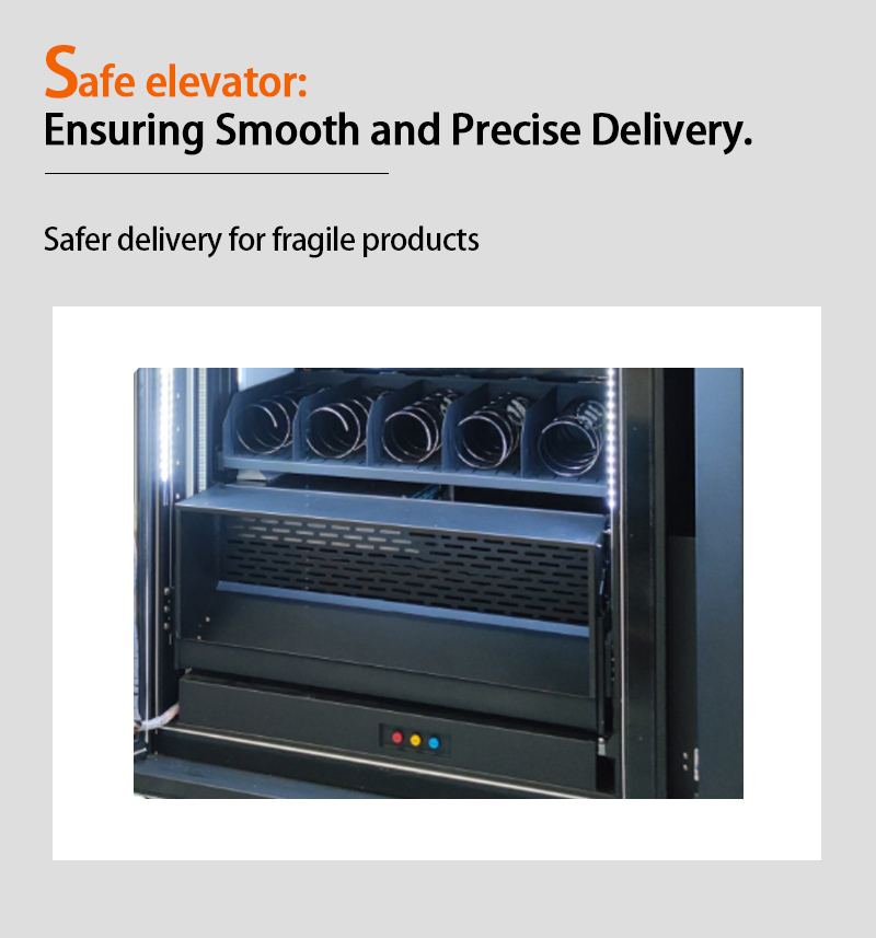 weimii celebrity branding vending machine with sale elevator for ensuring smooth and precise delivery.