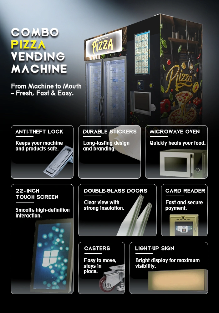 Why choose Weimi pizza vending machine? Cause we have high-quality hardware