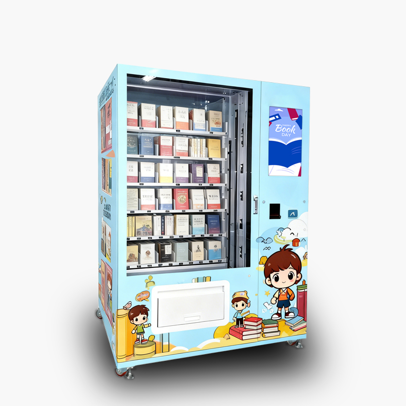Weimi innovative book vending machine with touchscreen elevator system for school and library