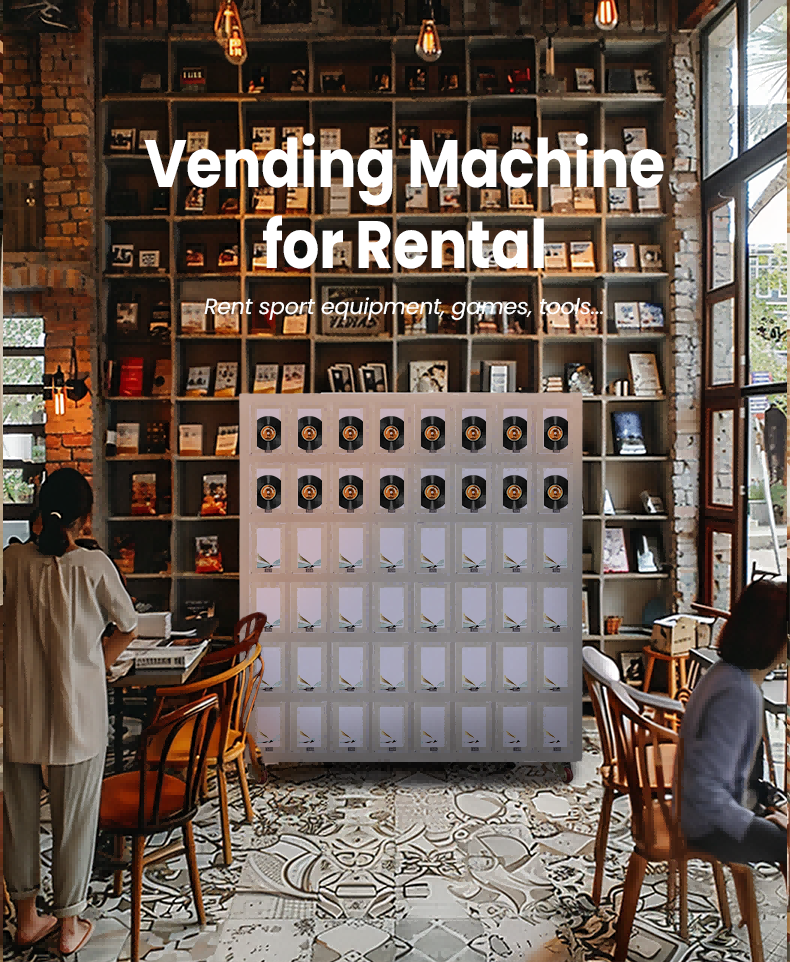 Unmanned Public Books and DVD Rental Vending Machine for Library and Bookstore