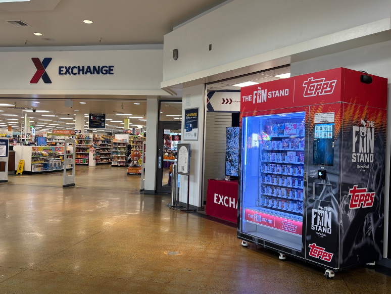 Pokémon Card Machine Booster Pack Dispenser with Cashless Payment in shopping mall
