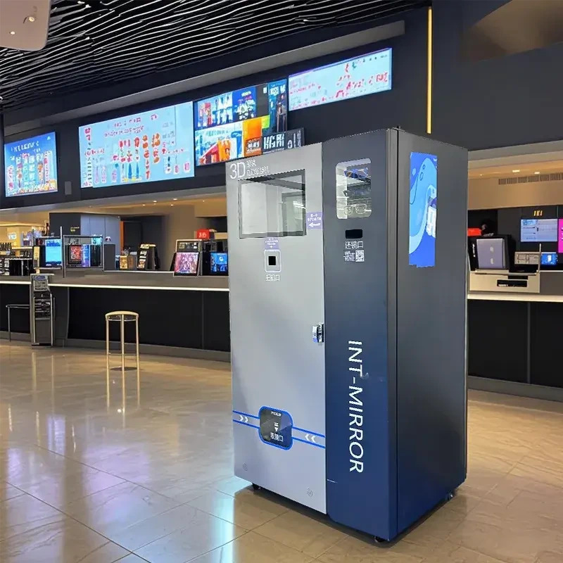 Our 3D glasses rental vending machine for theaters and cinemas. Th glasses are tagged with RFID to make sure no missing.