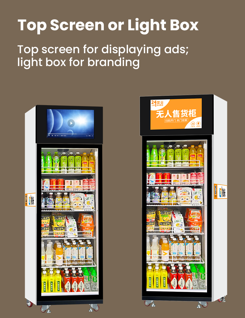 .top screen or light box for branding promotion