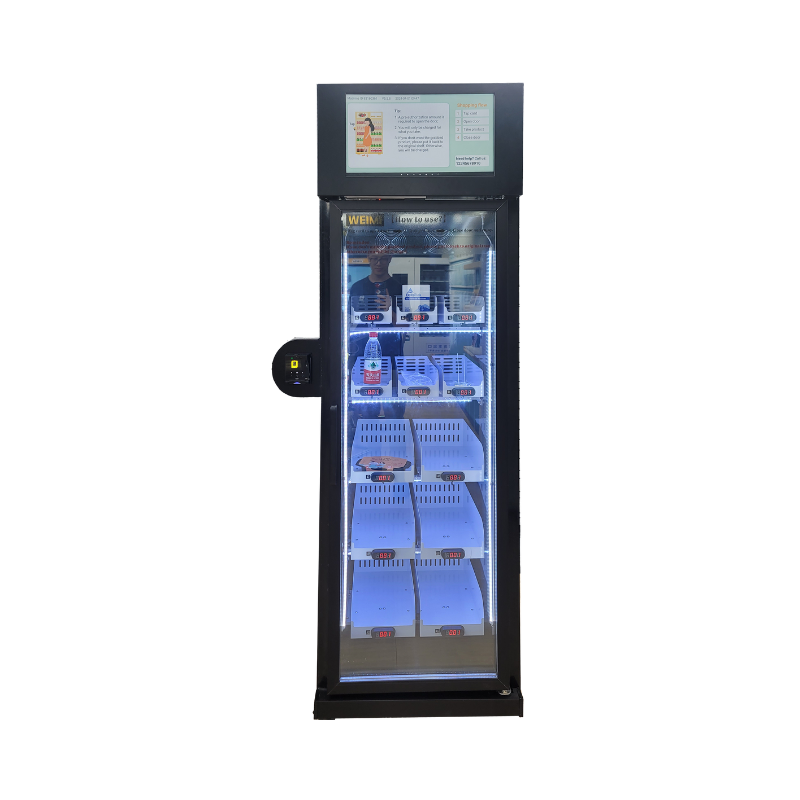 Swipe to open the door, grab what you need—gravity-sensing vending makes shopping simple, secure, and seamless.
