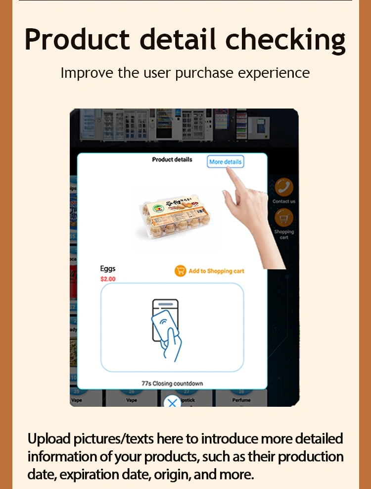 Farm Fresh Vending Machine Combo Locker Vending Machine User-Friendly Interface Simple touch-screen display for easy navigation.