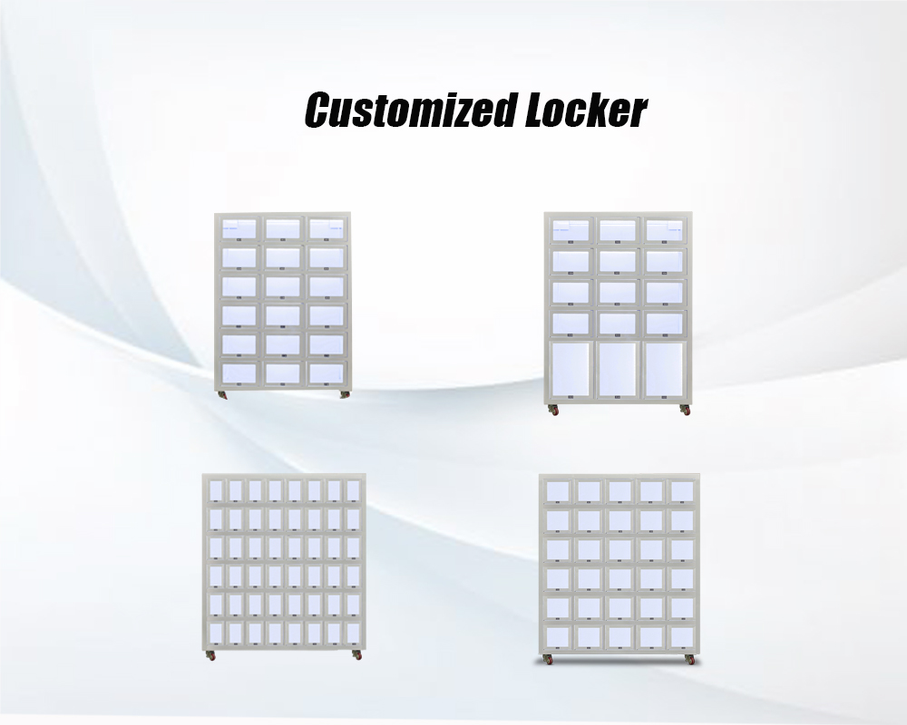 High Quality Hardware Tools Components Lockers Vending machines with Touchscreen in Neighborhood and Unmanned Store
