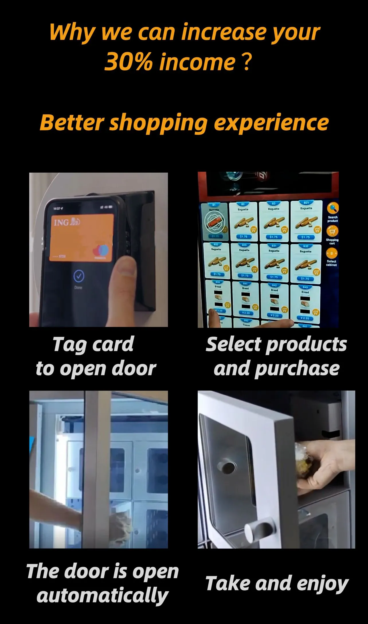 Why micron smart cooling locker fruit vegetable vending machine can increase your 30% income?