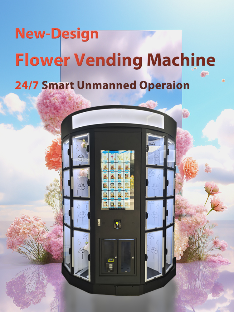 Weimi new design fresh flower locker vending machine with custom locker size for florists