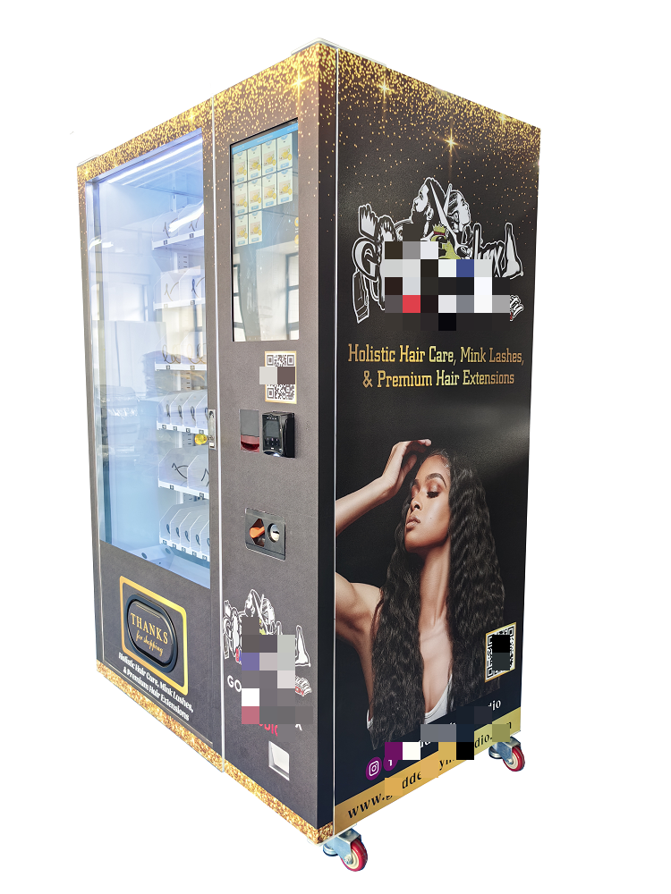 weimi beauty vending machine with custom sticker optional payment system in beauty salon