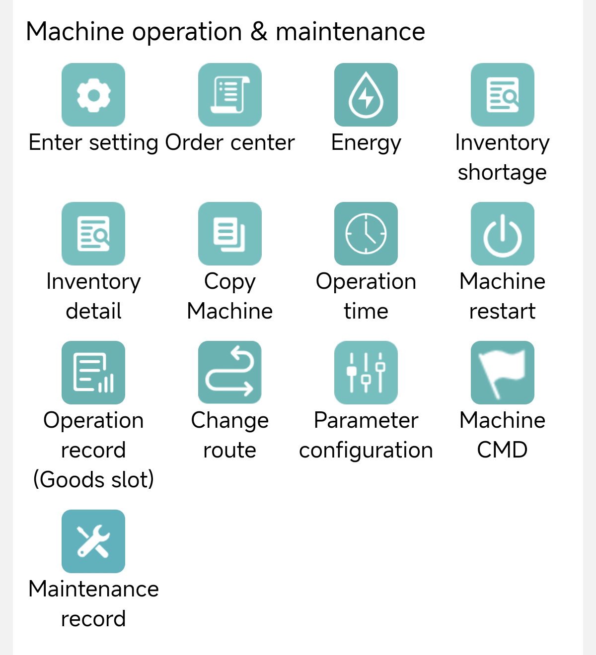 Cloud management system for full control of your hair care vending machine