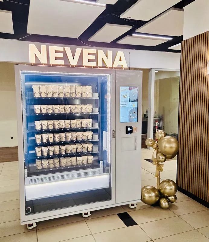 Weimi luxury jewelry vending machine in Bulgaria