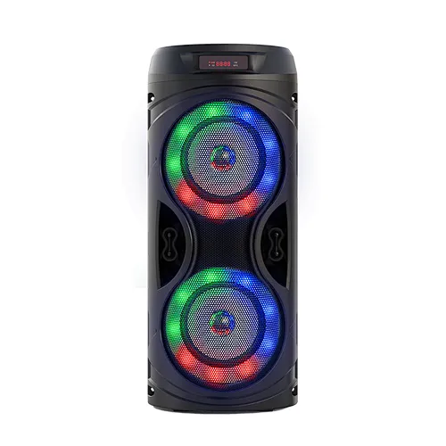 Professional audio 4 inch enceinte wireless bluetooth lumineux speaker subwoofer